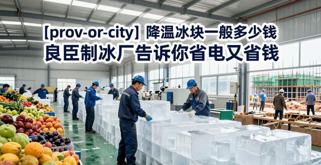 兰州降温冰块一般多少钱 良臣制冰厂告诉你省电又省钱